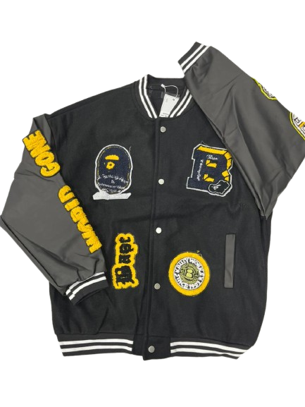 Bape varsity jacket